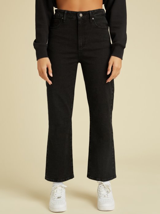 Traper Hlače Opuštenog Kroja Crne Guess Shopping