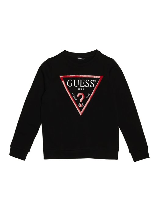 Trenirka Guess Shopping Triangle Crna