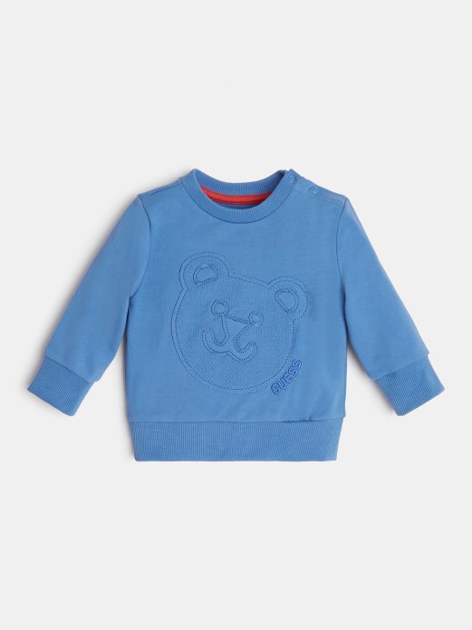 Trenirka S Prednjim Printom Guess Shopping Plava