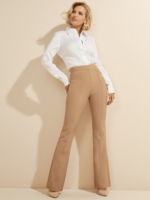 True White Guess Shopping Alice Poplin Košulja