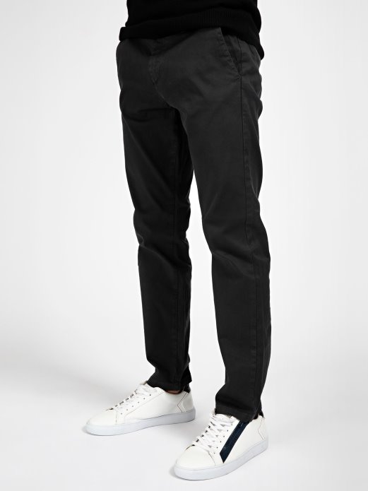 Uske Hlače Crne Multi Guess Shopping