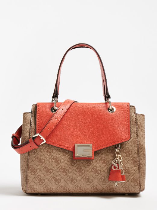 Valy 4g Logo Mini Torba Guess Shopping Narančasta