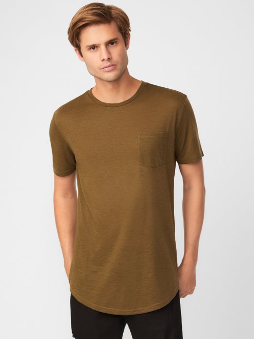 Vantor Longline Tee Guess Shopping Travertin