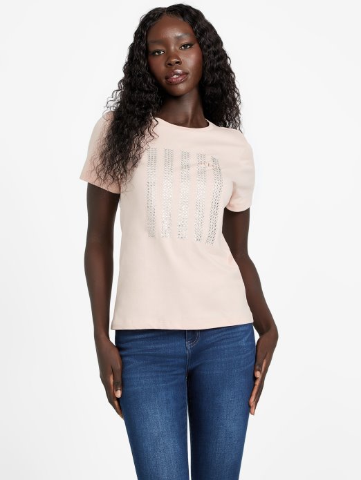 Vapor Rose Guess Shopping Eko Felix Bling Tee