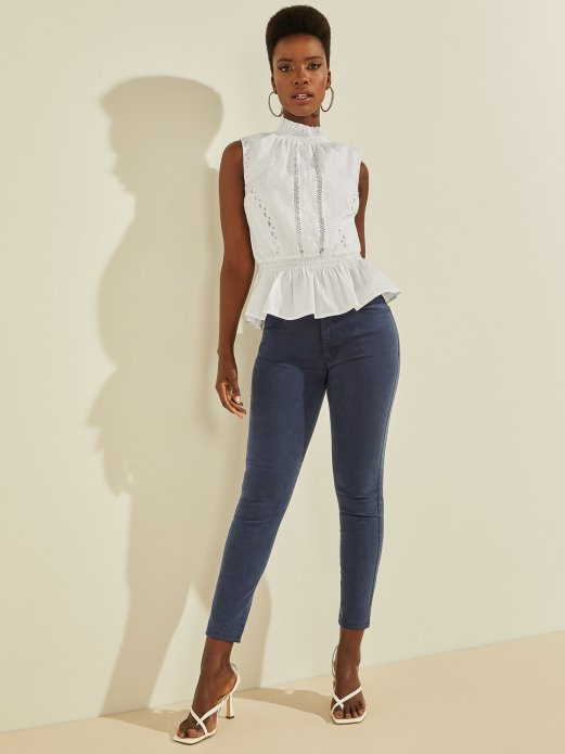 Vez Pamuk Bijeli Guess Shopping