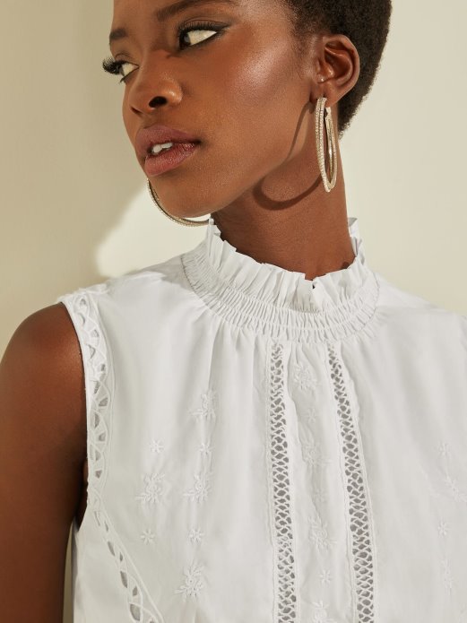 Vez Pamuk Bijeli Guess Shopping