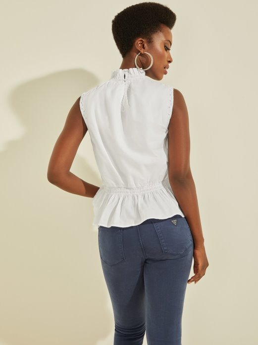 Vez Pamuk Bijeli Guess Shopping