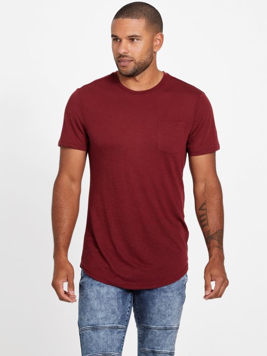 Vino Guess Shopping Vantor Longline Tee