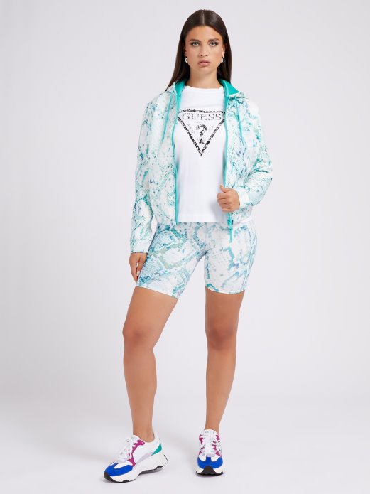 Višebojni Uzorak Guess Shopping Animalier Jakna