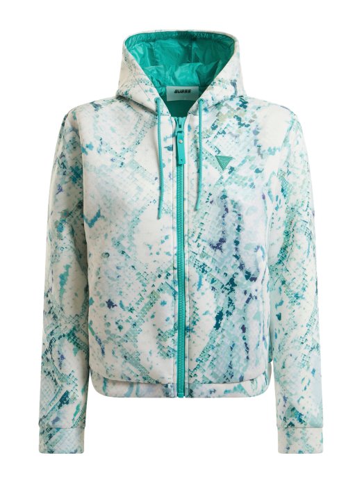 Višebojni Uzorak Guess Shopping Animalier Jakna