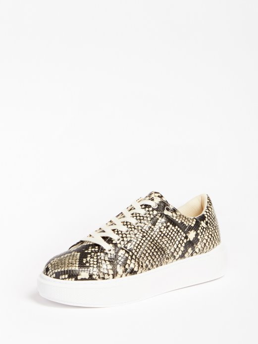 Višebojni Uzorak Guess Shopping Hilan Tenisice S Printom Pitona