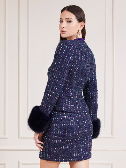 Višestruko Ljubičasta Guess Shopping Marciano Jakna Od Tvida