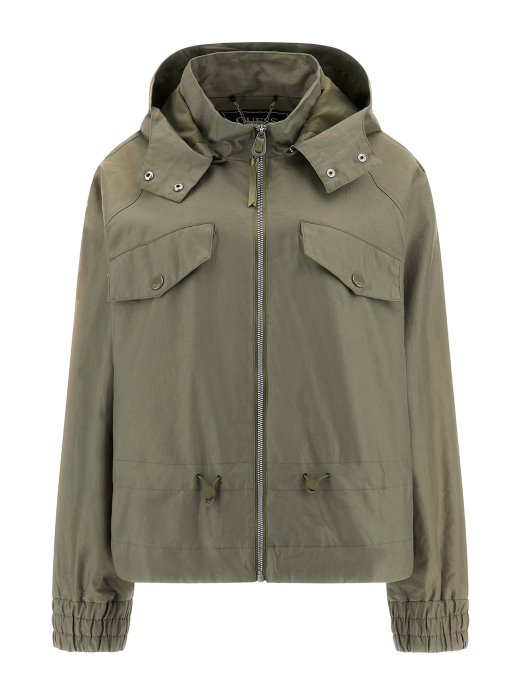 Vjetrovka S Kapuljačom Zelena Guess Shopping