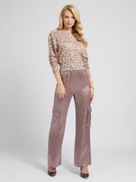 Vuneni Džemper Guess Shopping Cvjetna Fantazija