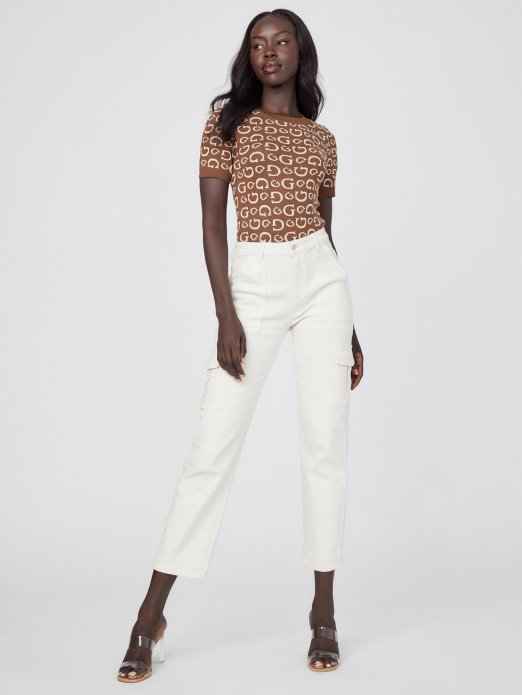 Weeping Pine Multi Jalie Logo Džemper Top Guess Shopping