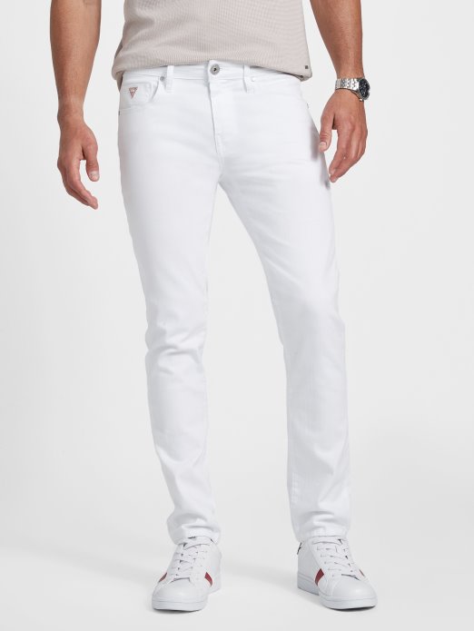 White Wash Destory Scotch Skinny Jeans Guess Shopping