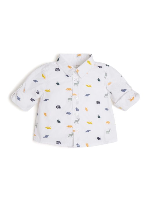 Woodsun Višestruko Izvezena Poplin Košulja (2-7) Guess Shopping