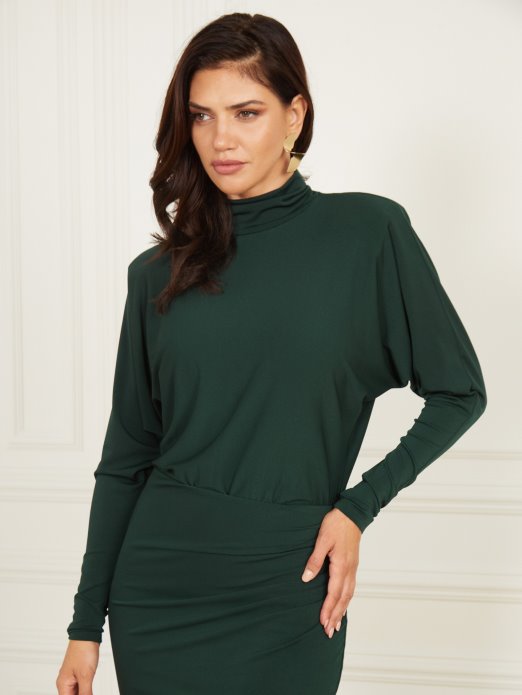 Zelena Bianca Haljina Pogodna Kupnja