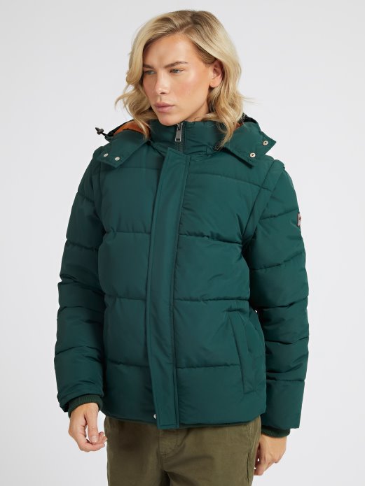 Zelena Termoreaktivna Puffer Guess Shopping