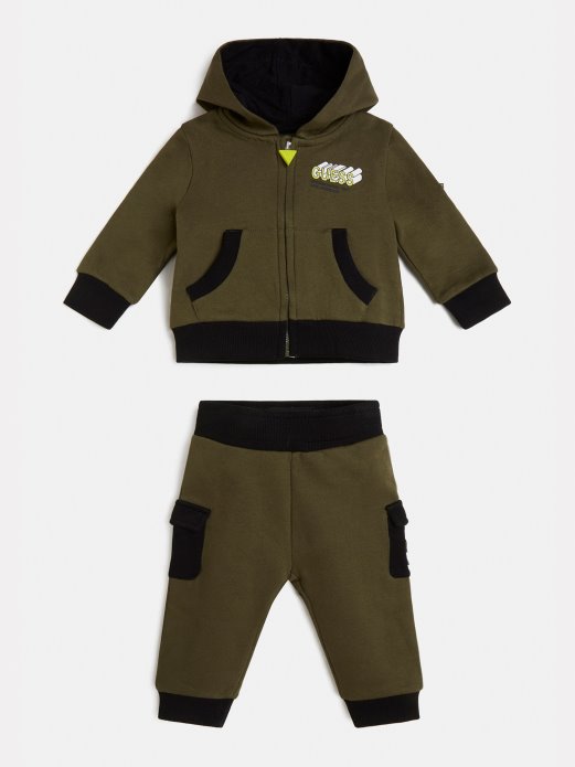 Zeleni Guess Komplet Trenirka I Hlače Za Shopping