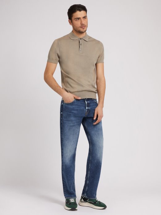 Zeleni Guess Shopping Džemper Polo Majica