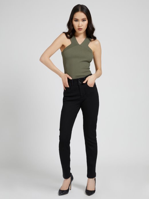 Zeleni Guess Shopping Tank Pulover