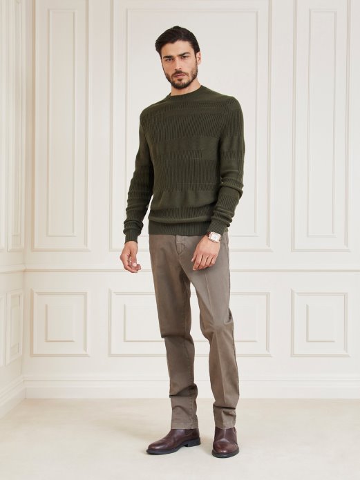 Zeleni Marciano Džemper Od Mješavine Vune Guess Shopping