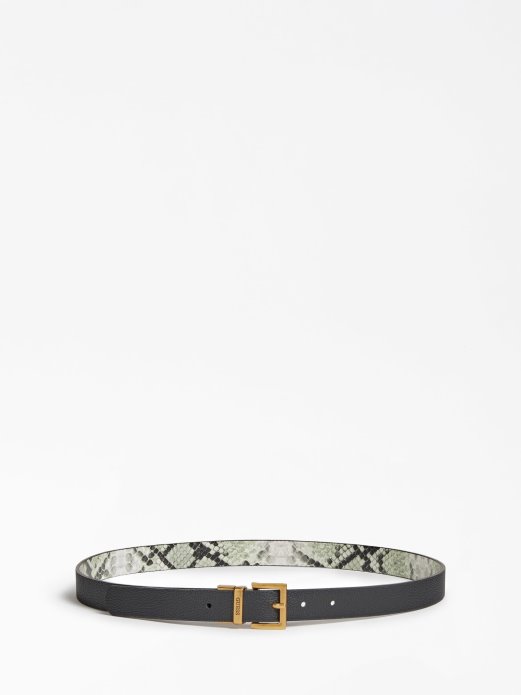 Zeleni Multi Guess Reverzibilni Remen Od Pitona Shopping Abbey