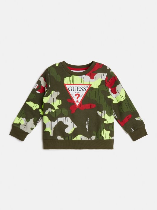 Zeleni Multi Guess Shopping All Over Majica S Printom