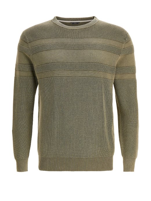 Zeleni Prugasti Džemper Pogodi Kupnju