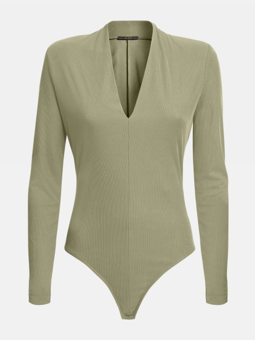 Zeleno Guess Shopping Tijelo S V-izrezom