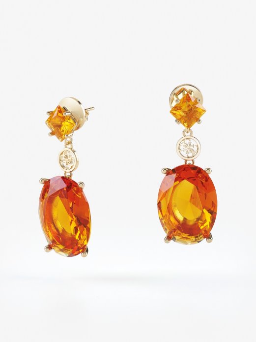 Zlatne Elegance Naušnice Guess Shopping