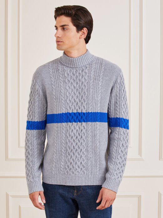 Sivi Multi Marciano Pulover Od Mješavine Kašemira Guess Shopping