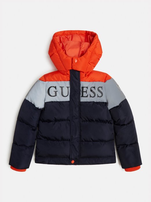 Guess Shopping Prednji Logo Pufer Plava