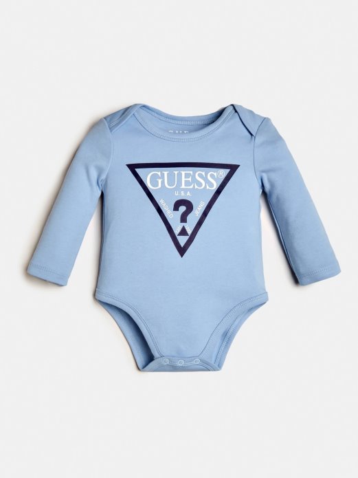 Guess Shopping Svijetloplavi Trokut Logo Tijelo