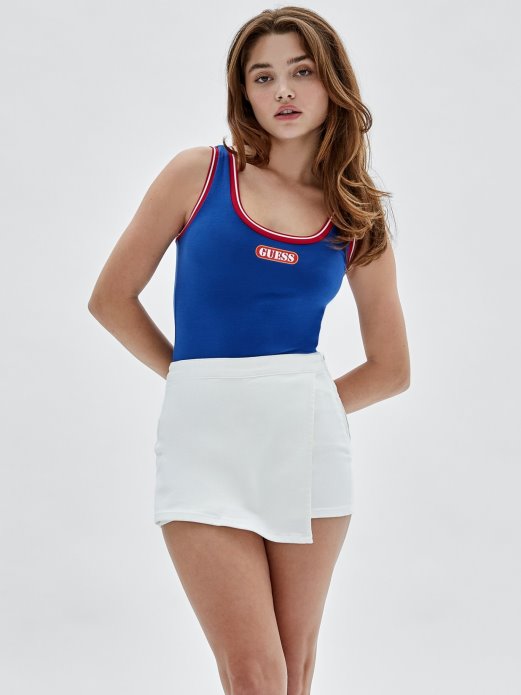 Prednji Logo Tijelo Plava Guess Shopping