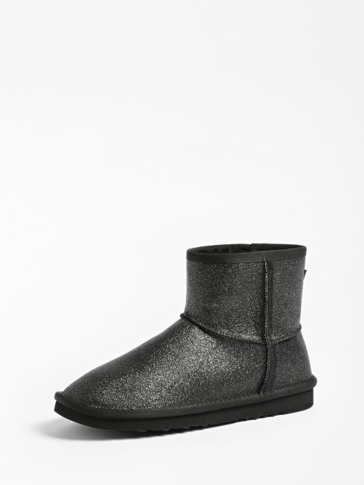 Svjetlucave Luna Niske čizme Guess Shopping Crne