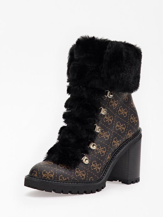 Galway 4g Logo Niske čizme Smeđe Guess Shopping