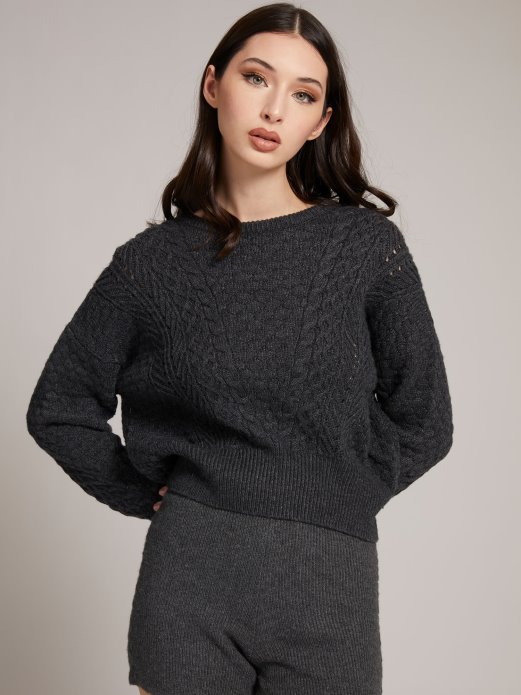 Kabeli Džemper Guess Shopping Plava