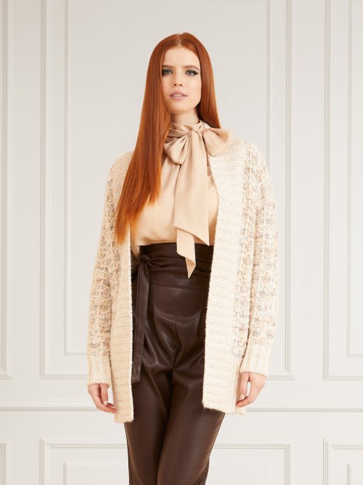 Krem Marciano Kardigan Od Mješavine Vune Guess Shopping