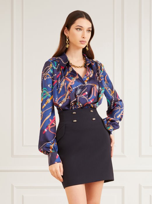 Marciano Po Cijelom Printu Tijelo Guess Shopping Plava Multi