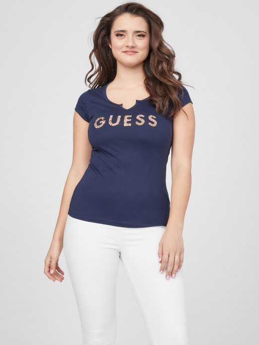 Nocturnal Tamnoplava Božikovina Crush Tee Guess Shopping