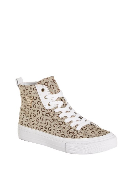 Guess Shopping Md Brn Bak By Now Visoke Tenisice