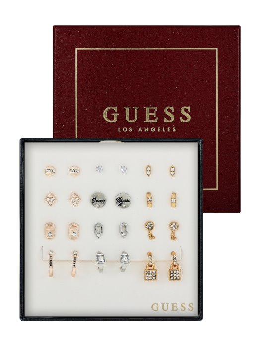 Multi Multi-ton Metalne Naušnice Box Set Guess Shopping
