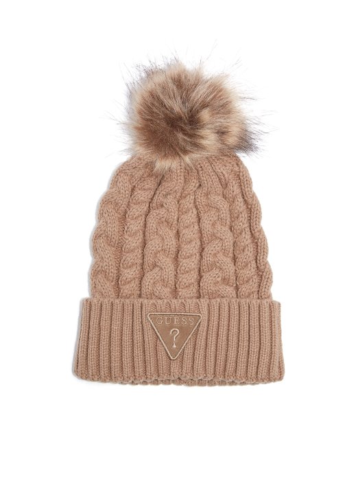 Guess Shopping Mocha Pletana Pom Or
