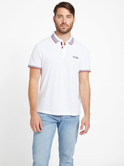 Pure White Eco Tonni Polo Guess Shopping