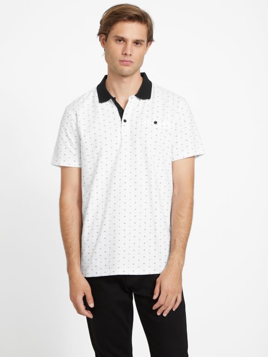 Pure White Eco Ira Polo Guess Shopping