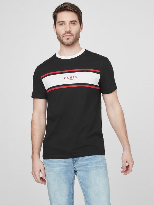 Jet Black Hauser Tee Guess Shopping