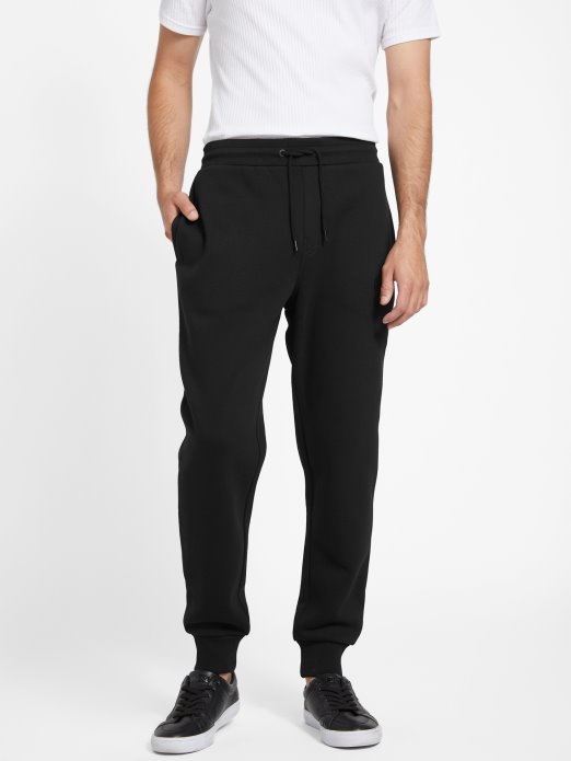 Guess Shopping Jet Crne Eko Harvey Logo Joggers