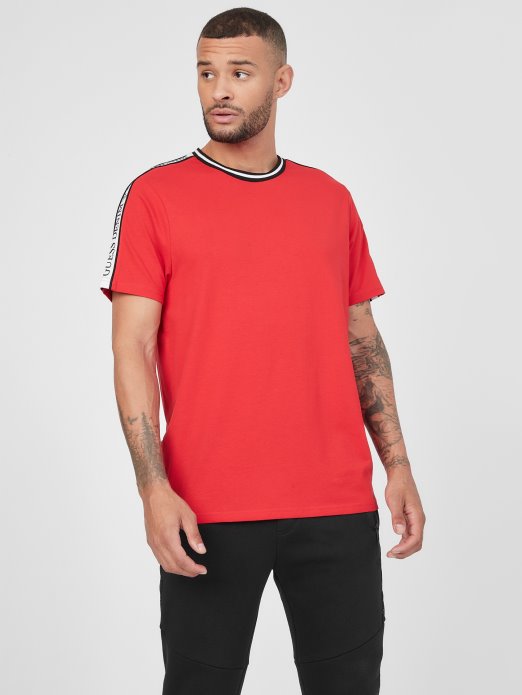 Guess Shopping Racing Crvena Majica S Logotipom Hyatta